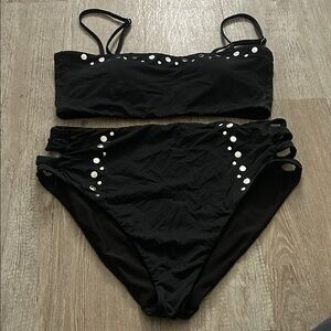 Women’s Black Bikini Set Large